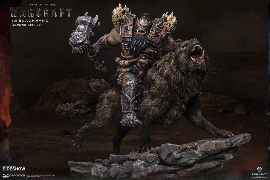 Blackhand Riding Wolf (Standard Version) – Damtoys – ActionFigure Brasil
