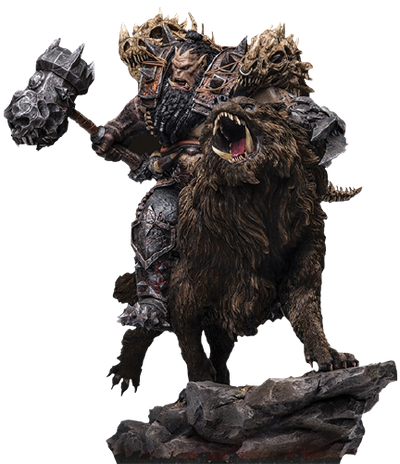 Blackhand Riding Wolf (Standard Version) – Damtoys – ActionFigure Brasil — close