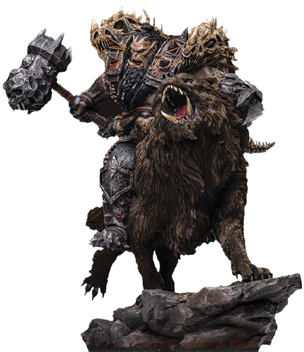 Blackhand Riding Wolf (Standard Version) – Damtoys – ActionFigure Brasil