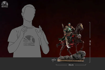 Blade-Wielding Guan Yu (Colored Version) – Infinity Studio – ActionFigure Brasil — acessórios