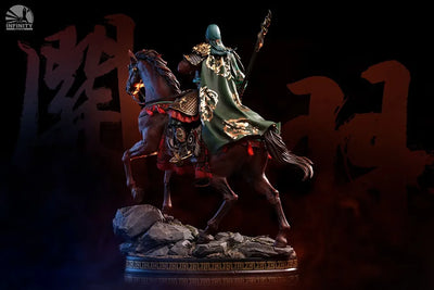Blade-Wielding Guan Yu (Colored Version) – Infinity Studio – ActionFigure Brasil — iluminação de estúdio