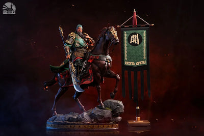 Blade-Wielding Guan Yu (Colored Version) – Infinity Studio – ActionFigure Brasil — ambientada
