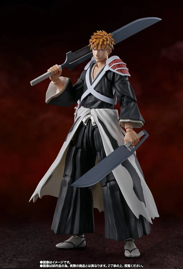 Bleach Sennen Kessen-hen - Kurosaki Ichigo - S.H.Figuarts - Dual Zangetsu (Bandai Spirits) [Shop Exclusive]ㅤ – Bandai Spirits – ActionFigureBrasil