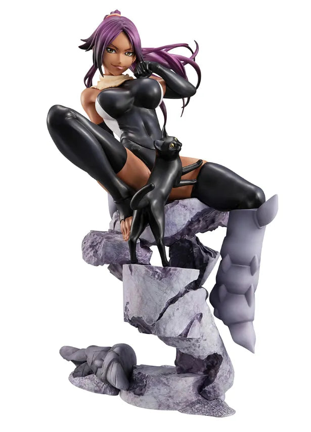 Bleach - Shihouin Yoruichi - G.E.M. - 2023 Re-release (MegaHouse) [Shop Exclusive]ㅤ – MegaHouse – ActionFigureBrasil