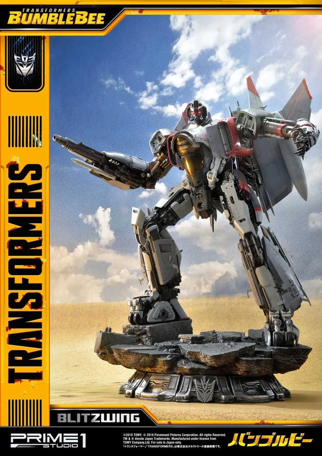 Blitzwing (Exclusive Version) Transformers: Bumblebee (Film) – Prime1Studio – ActionFigure Brasil