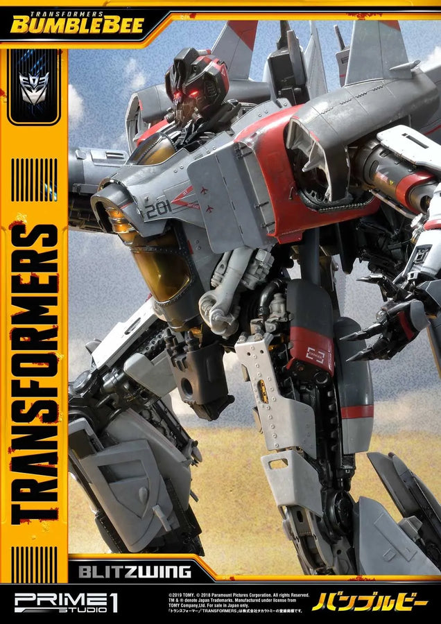 Blitzwing (Exclusive Version) Transformers: Bumblebee (Film) – Prime1Studio – ActionFigure Brasil