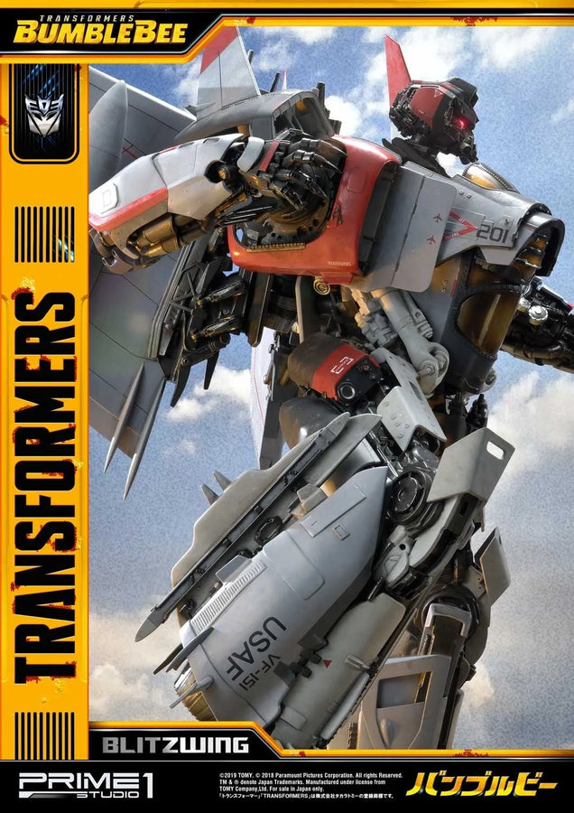 Blitzwing (Exclusive Version) Transformers: Bumblebee (Film) – Prime1Studio – ActionFigure Brasil