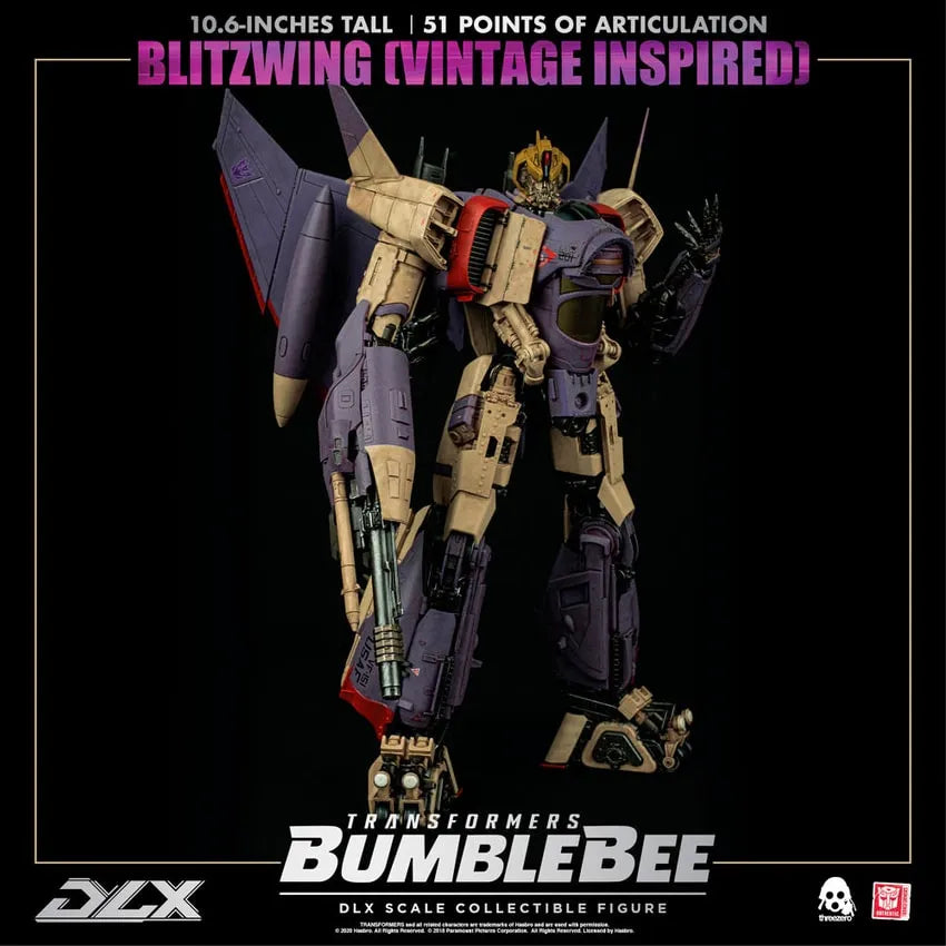 Blitzwing (Vintage Inspired) – Threezero – ActionFigure Brasil