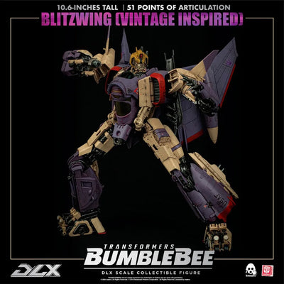 Blitzwing (Vintage Inspired) – Threezero – ActionFigure Brasil — ângulo diferente