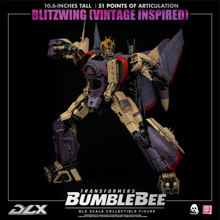 Blitzwing (Vintage Inspired) – Threezero – ActionFigure Brasil