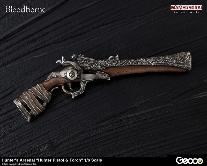 Bloodborne - Hunter's Arsenal: Hunter Pistol & Torch 1/6 Scale Weaponㅤ – Gecco – ActionFigureBrasil