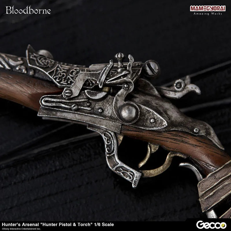 Bloodborne - Hunter's Arsenal: Hunter Pistol & Torch 1/6 Scale Weaponㅤ – Gecco – ActionFigureBrasil