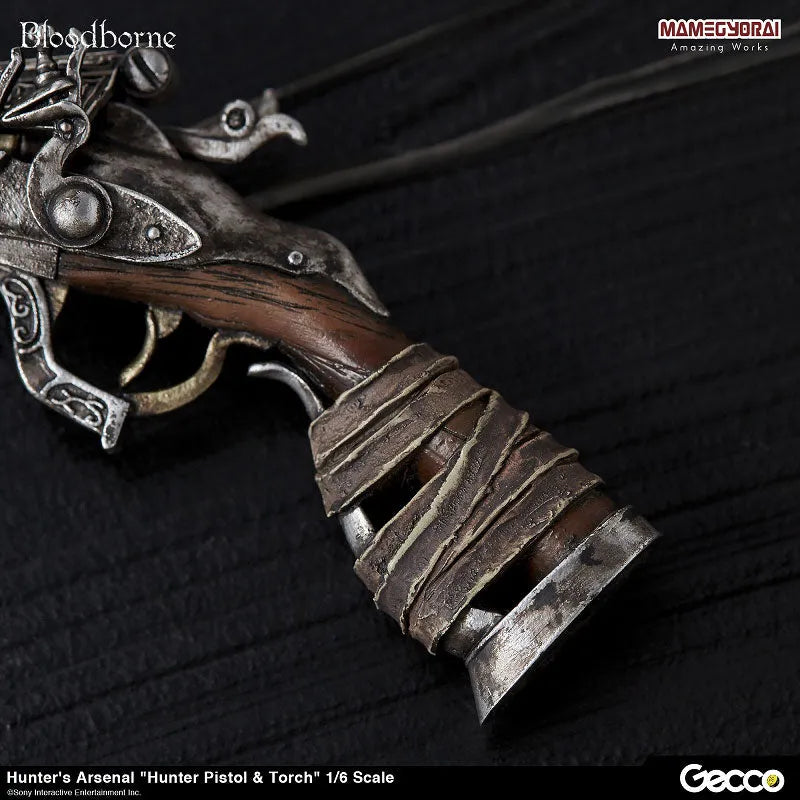 Bloodborne - Hunter's Arsenal: Hunter Pistol & Torch 1/6 Scale Weaponㅤ – Gecco – ActionFigureBrasil