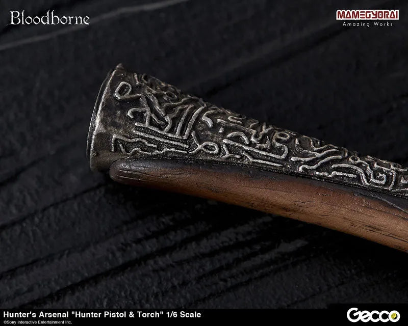 Bloodborne - Hunter's Arsenal: Hunter Pistol & Torch 1/6 Scale Weaponㅤ – Gecco – ActionFigureBrasil