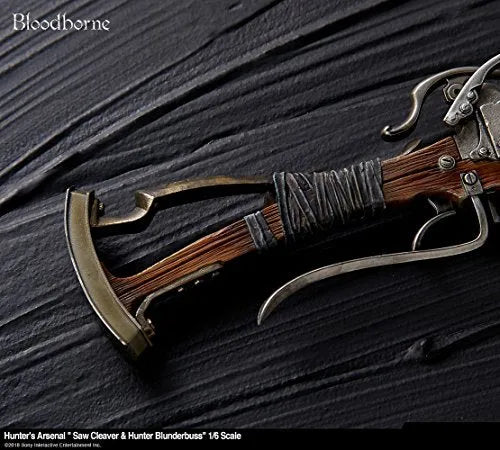 Bloodborne - Karyuudo - Hunter's Arsenal - Saw Cleaver & Hunter Blunderbuss - 1/6 (Gecco, Mamegyorai)ㅤ – Gecco – ActionFigureBrasil