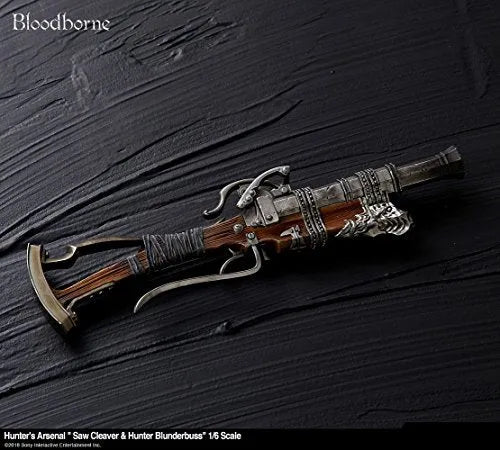 Bloodborne - Karyuudo - Hunter's Arsenal - Saw Cleaver & Hunter Blunderbuss - 1/6 (Gecco, Mamegyorai)ㅤ – Gecco – ActionFigureBrasil