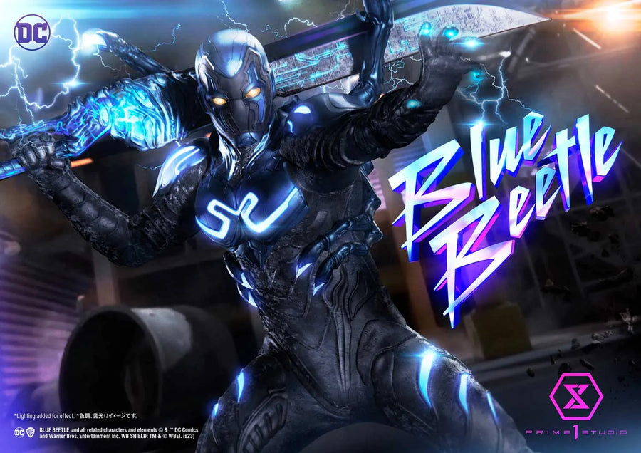 Blue Beetle (Deluxe Bonus Version) Blue Beetle – Prime1Studio – ActionFigure Brasil