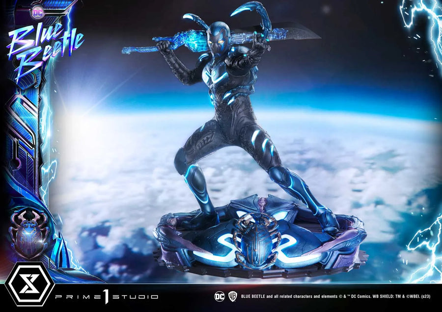 Blue Beetle (Deluxe Bonus Version) Blue Beetle – Prime1Studio – ActionFigure Brasil