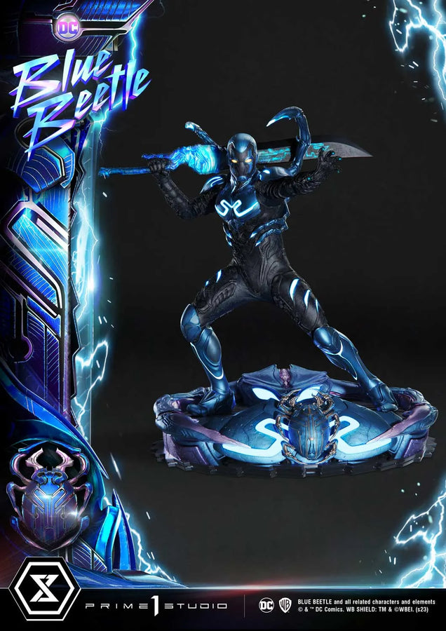 Blue Beetle (Deluxe Bonus Version) Blue Beetle – Prime1Studio – ActionFigure Brasil