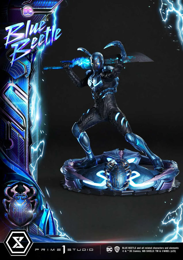 Blue Beetle (Deluxe Bonus Version) Blue Beetle – Prime1Studio – ActionFigure Brasil