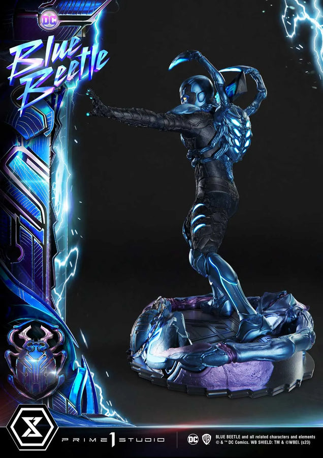 Blue Beetle (Deluxe Bonus Version) Blue Beetle – Prime1Studio – ActionFigure Brasil