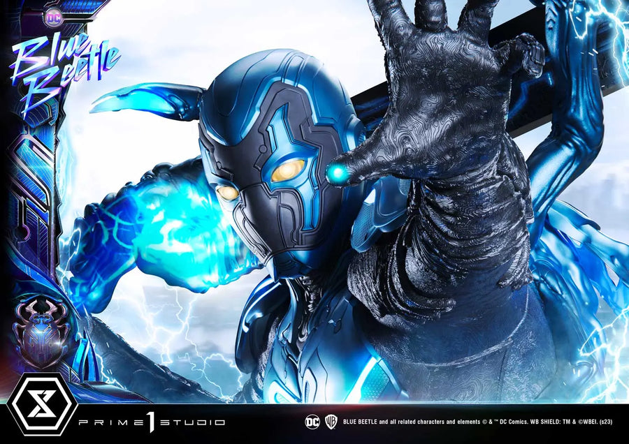 Blue Beetle (Deluxe Bonus Version) Blue Beetle – Prime1Studio – ActionFigure Brasil