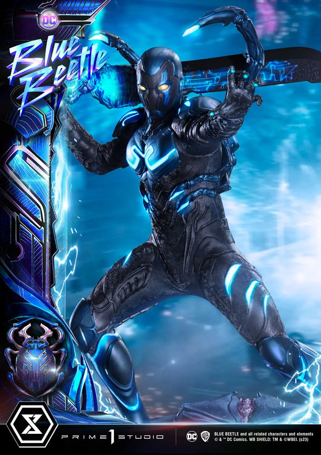 Blue Beetle (Deluxe Bonus Version) Blue Beetle – Prime1Studio – ActionFigure Brasil