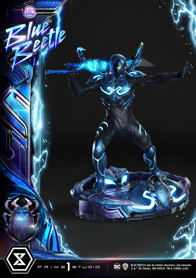 Blue Beetle (Regular Version) Blue Beetle – Prime1Studio – ActionFigure Brasil