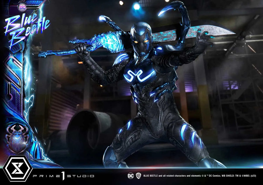 Blue Beetle (Regular Version) Blue Beetle – Prime1Studio – ActionFigure Brasil