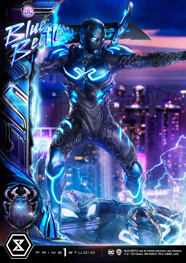 Blue Beetle (Regular Version) Blue Beetle – Prime1Studio – ActionFigure Brasil
