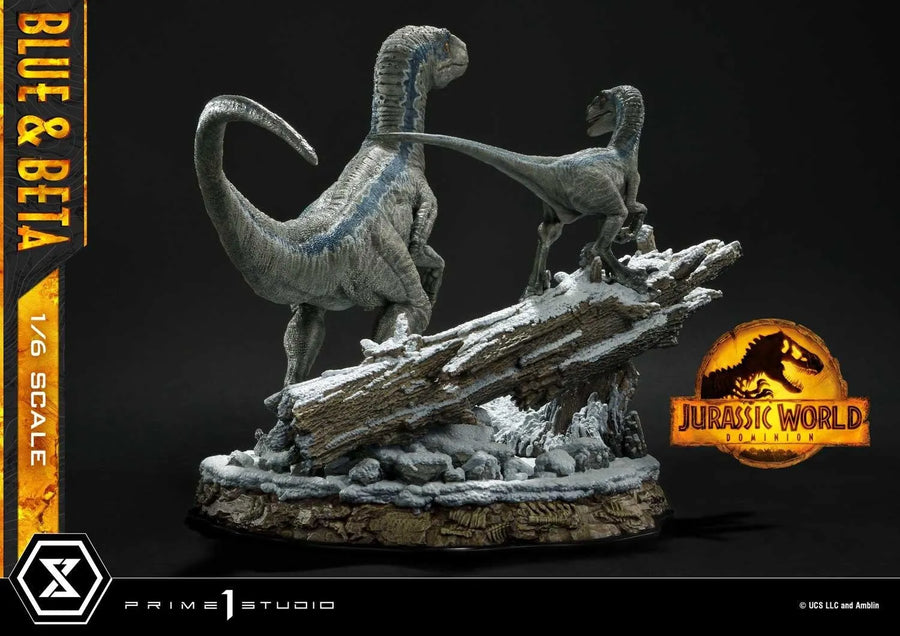 Blue & Beta (Bonus Version) Jurassic World: Dominion (Film) – Prime1Studio – ActionFigure Brasil