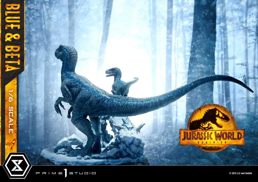 Blue & Beta (Bonus Version) Jurassic World: Dominion (Film) – Prime1Studio – ActionFigure Brasil