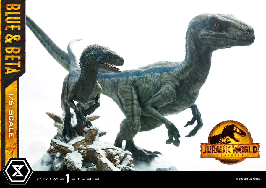 Blue & Beta (Bonus Version) Jurassic World: Dominion (Film) – Prime1Studio – ActionFigure Brasil