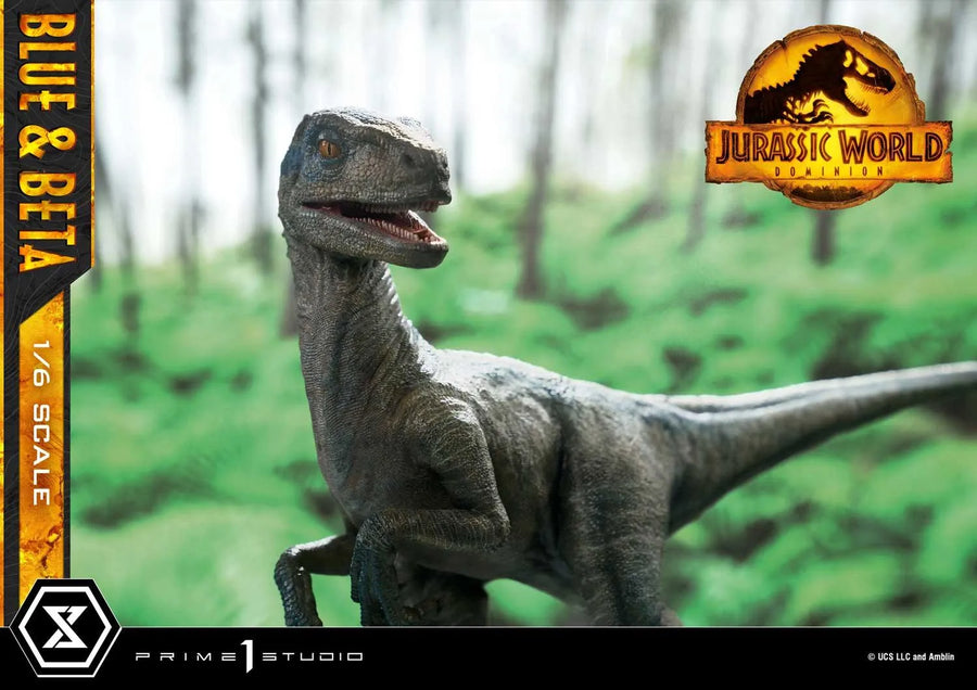 Blue & Beta (Bonus Version) Jurassic World: Dominion (Film) – Prime1Studio – ActionFigure Brasil