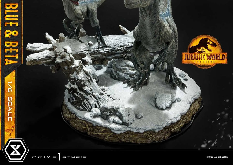 Blue & Beta (Bonus Version) Jurassic World: Dominion (Film) – Prime1Studio – ActionFigure Brasil