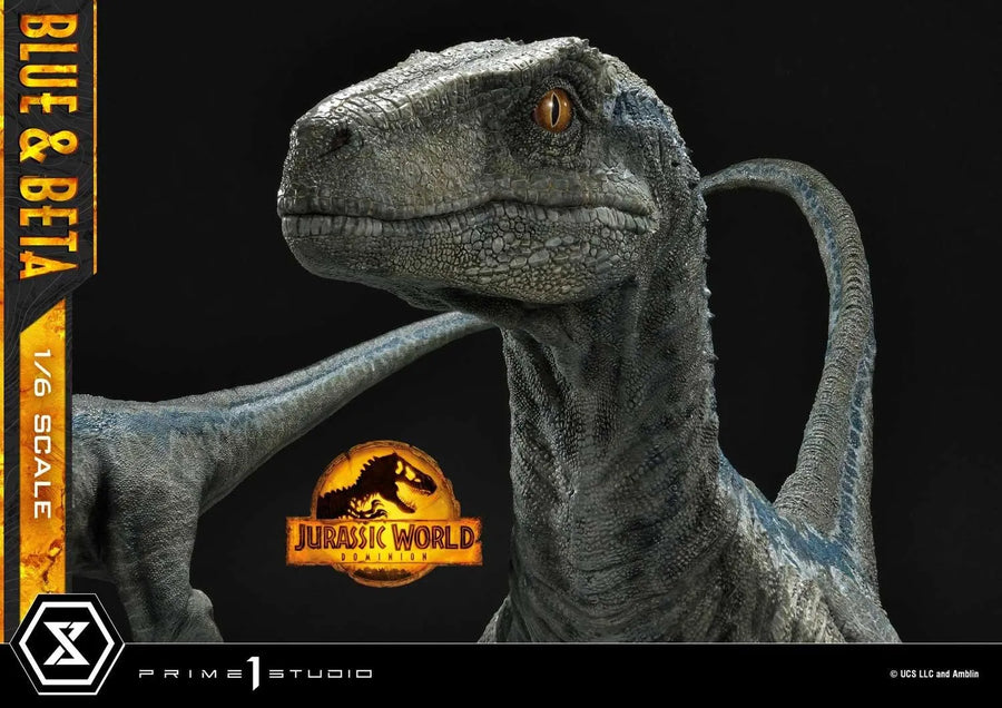 Blue & Beta (Bonus Version) Jurassic World: Dominion (Film) – Prime1Studio – ActionFigure Brasil