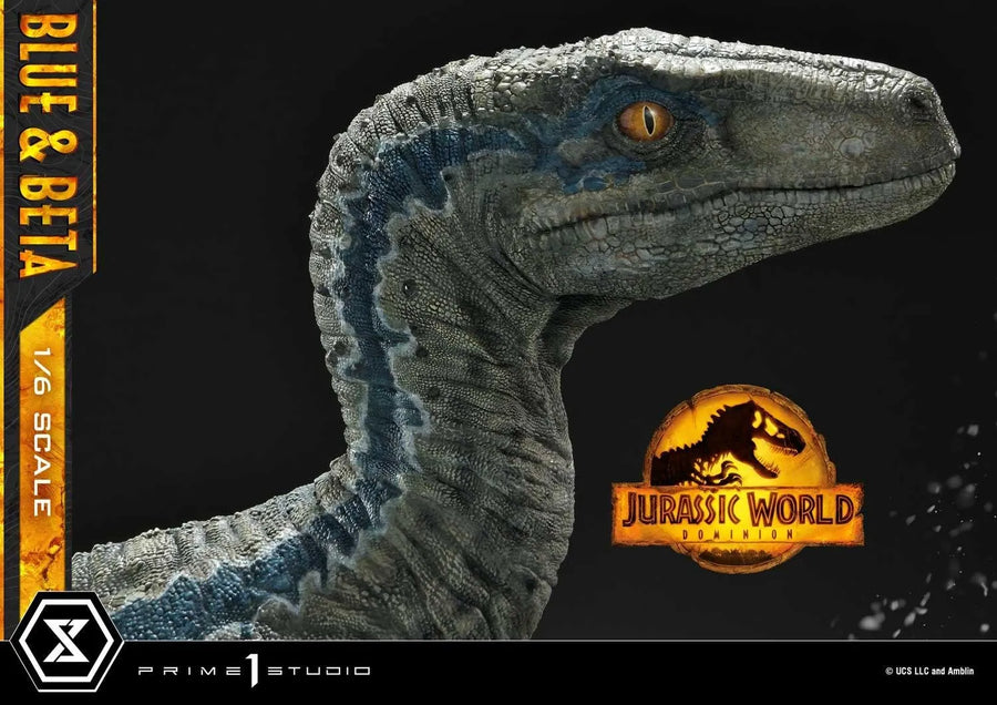 Blue & Beta (Bonus Version) Jurassic World: Dominion (Film) – Prime1Studio – ActionFigure Brasil