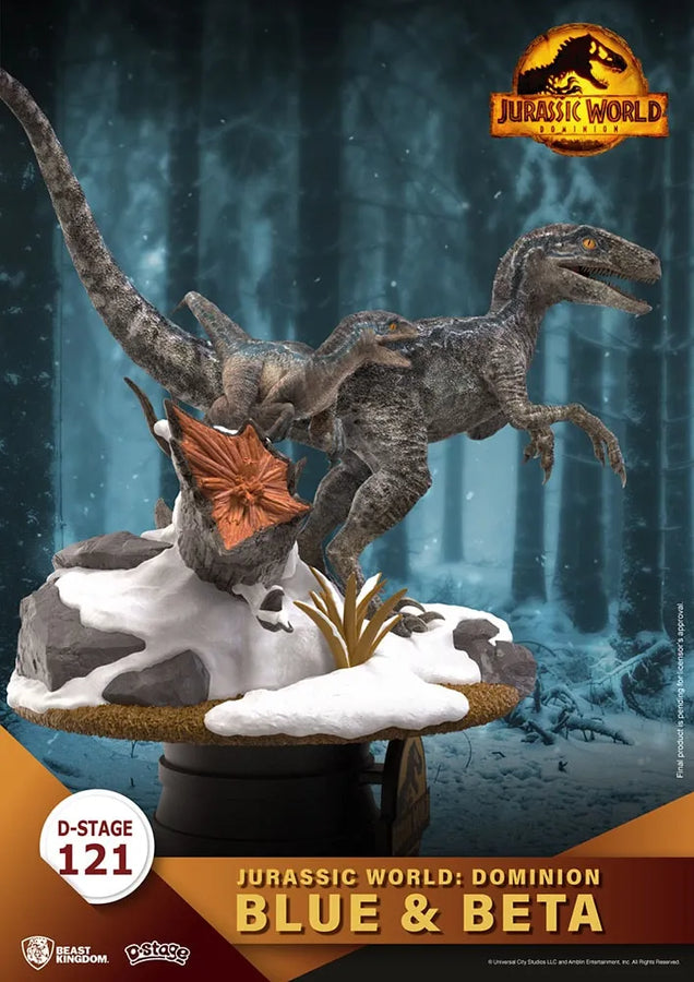Blue & Beta D-Stage – Beast Kingdom – ActionFigure Brasil