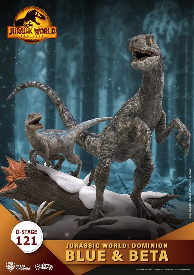 Blue & Beta D-Stage – Beast Kingdom – ActionFigure Brasil