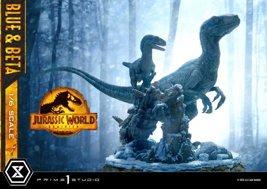 Blue & Beta (Regular Version) Jurassic World: Dominion (Film) – Prime1Studio – ActionFigure Brasil