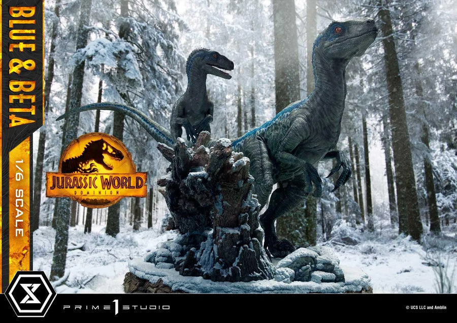 Blue & Beta (Regular Version) Jurassic World: Dominion (Film) – Prime1Studio – ActionFigure Brasil