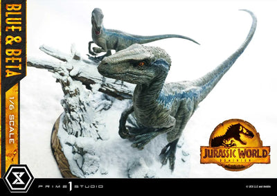Blue & Beta (Regular Version) Jurassic World: Dominion (Film) – Prime1Studio – ActionFigure Brasil