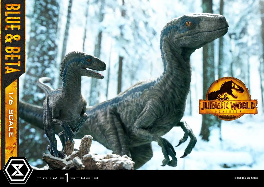 Blue & Beta (Regular Version) Jurassic World: Dominion (Film) – Prime1Studio – ActionFigure Brasil