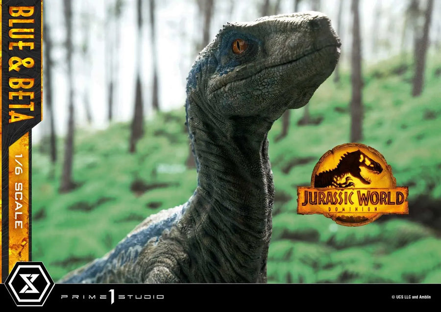 Blue & Beta (Regular Version) Jurassic World: Dominion (Film) – Prime1Studio – ActionFigure Brasil