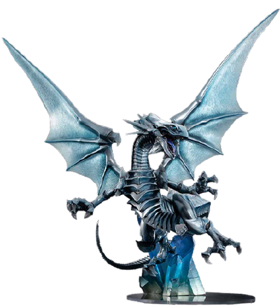 Blue-Eyes White Dragon (Holographic Edition) – MegaHouse – ActionFigure Brasil — acessórios
