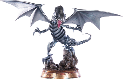 Blue-Eyes White Dragon (Silver Variant) (Silver) – First 4 Figures – ActionFigure Brasil — detalhe do produto