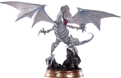 Blue-Eyes White Dragon (White Variant) (White) – First 4 Figures – ActionFigure Brasil — ângulo diferente