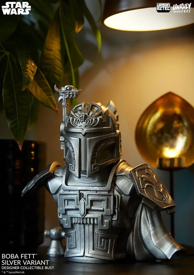 Boba Fett (Silver Variant) - LIMITED EDITION: 2500 (Silver Variant) – Unruly Industries™ – ActionFigure Brasil