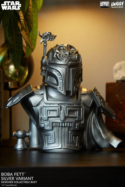 Boba Fett (Silver Variant) - LIMITED EDITION: 2500 (Silver Variant) – Unruly Industries™ – ActionFigure Brasil — acessórios