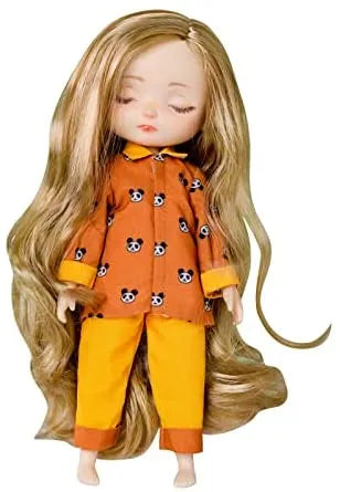 Bobee - Happy at Home - Orange Panda Pajamas - 1/8 (PIPITOM)ㅤ – PIPITOM – ActionFigureBrasil